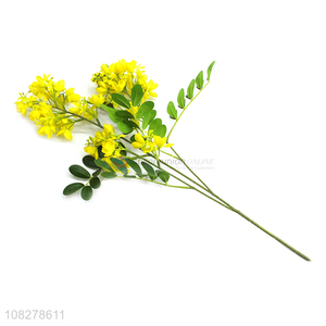 New products long branch rapeseed desktop artificial flower