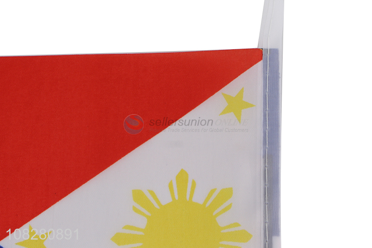 Factory price philippine country flag competition flag car flag