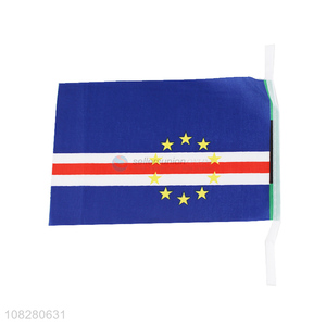 Hot selling Cape Verde country flags car <em>flag</em> for event