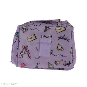 China factory purple printed women waist bags for outdoor