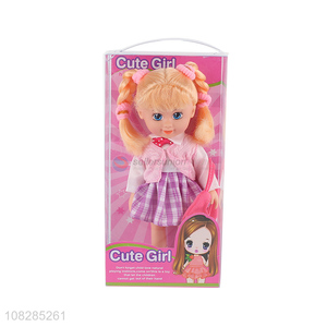Wholesale from china cute baby <em>dolls</em> toys with pvc box
