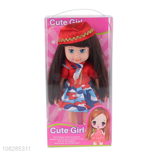 Hot selling soft cute girls baby <em>dolls</em> toys wholesale