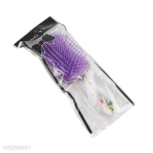 Good quality purple professional hair <em>combs</em> for hairdressing