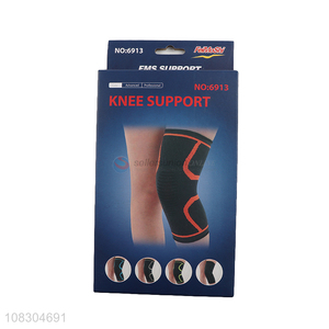 Wholesale professional elastic knitted knee support knee pads