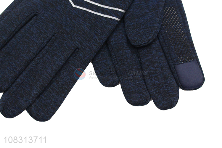 Factory supply men women winter windproof outdoor cycling gloves