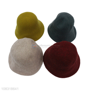 High quality reversible wool beanie women fashion hat for sale