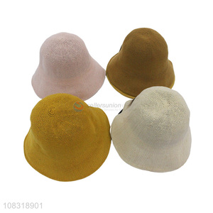 Factory wholesale fashion polyester hat summer sun hat