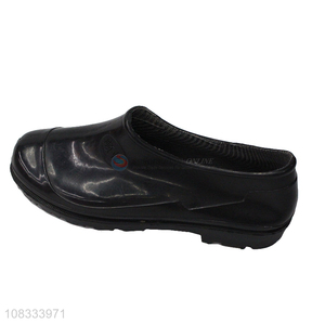 Best selling men's ankle rainboots anti-slip rain shoes footwear