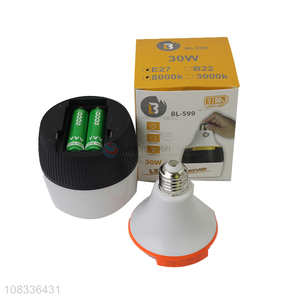 Factory price battery lighting bulb energy saving bulb