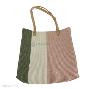 High Quality Straw Handbag Fashion Casual Beach Bag