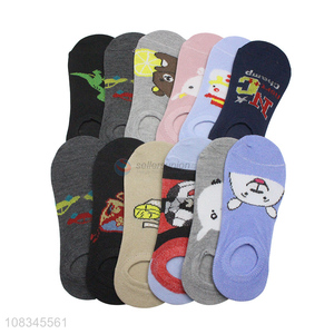 Wholesale cartoon boat socks boys sports breathable socks