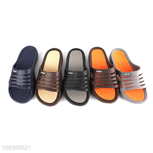 Hot selling wear-resistant cool men slippers for household