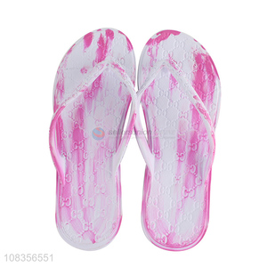 Good selling women summer slippers flip-flops wholesale