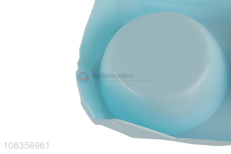 Recent design non-slip eco-friendly double pet food water bowls