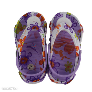 China wholesale creative flip flop sandals children slippers