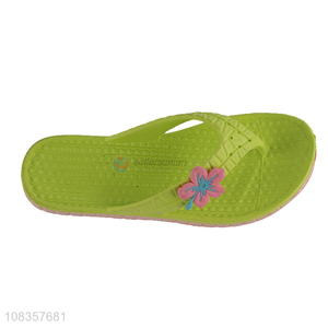 Yiwu wholesale ladies fashion slippers cool flip flops