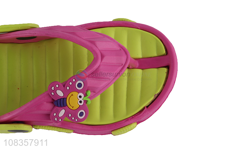 New arrival cool fashion sandals children non-slip flip flops