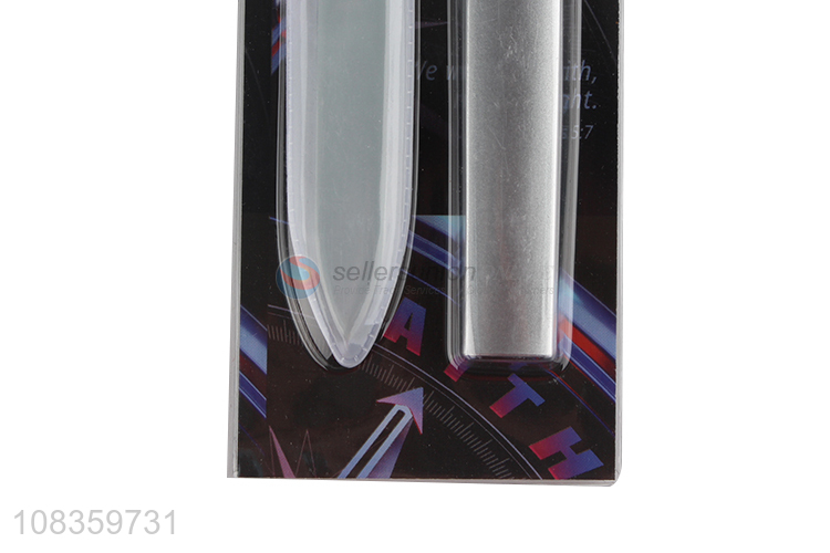 High quality corrosion glass nail file nano glass nail shiner with case