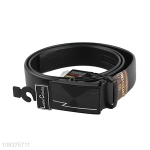 Good price men's casual dress belts automatic iron buckle belt