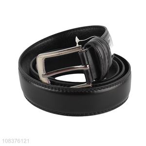 Best quality casual dress belt pu leather formal belt for men