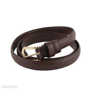 New imports women's skinny pu leather belt fashionable waist belt