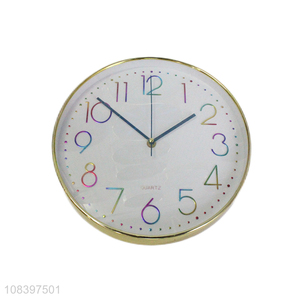 Best price round <em>wall</em> <em>clocks</em> silent plastic frame <em>wall</em> clock