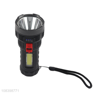Wholesale usb charging led flashlight multifunctional light for camping
