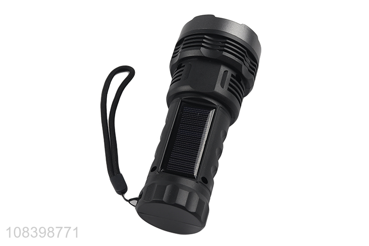 Wholesale usb charging led flashlight multifunctional light for camping