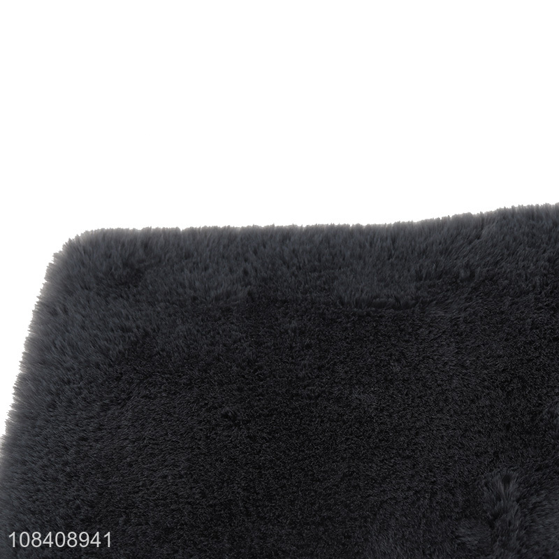 Wholesale 80*120cm non-slip cony hair carpets fur shag for living room