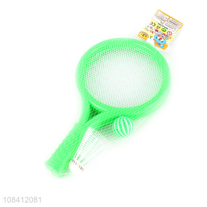 Good price green children sports racket toys badminton toys