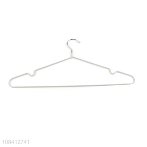 China supplier metal clothes hanger shirt hanger laundry accessories