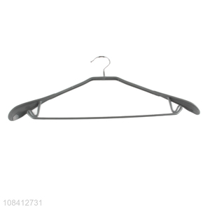 Wholesale space saving heavy duty anti-slip clothes hanger coat hanger