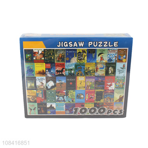 China yiwu market creative paper <em>puzzles</em> 1000 piece <em>puzzles</em>