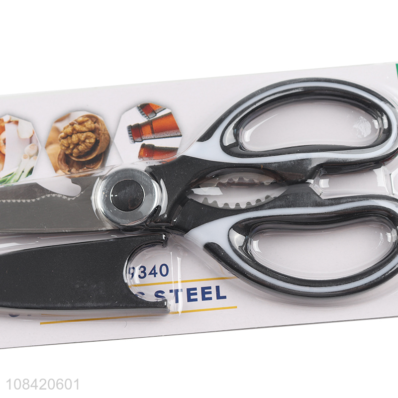 Wholesale from china stainless steel kitchen scissors meat scissors