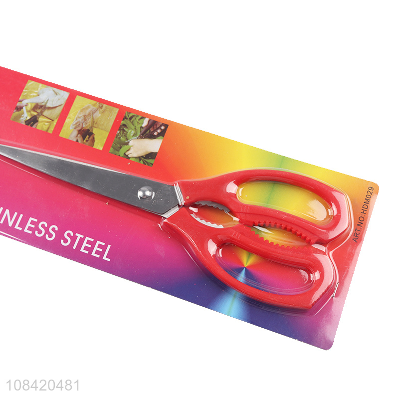 Factory supply stainless steel kitchen scissors garden scissors