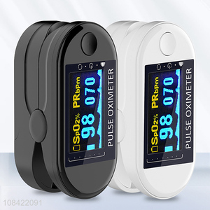 Good quality household fingertip pulse oximeter blood oxygen saturation monitor