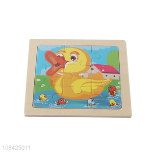 Wholesale kids educational toy cartoon duck paper jigsaw <em>puzzles</em>