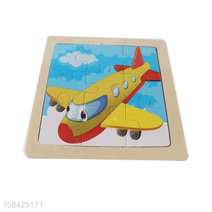 Factory supply cartoon plane paper <em>puzzles</em> for boys girls kids