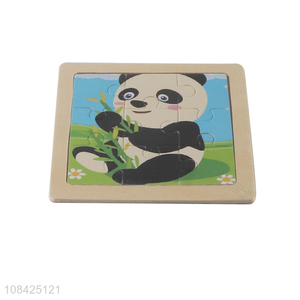 Online wholesale cartoon panda paper <em>puzzles</em> animal <em>puzzles</em> for kids