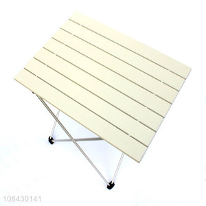 China wholesale portable outdoor folding table for camping