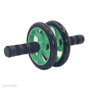 Hot selling home fitness gym equipment 2-wheel abdominal wheel roller