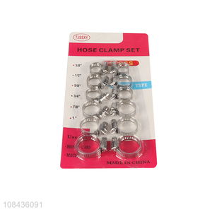 Hot products pipe hoop 12pcs hose clamp for sale
