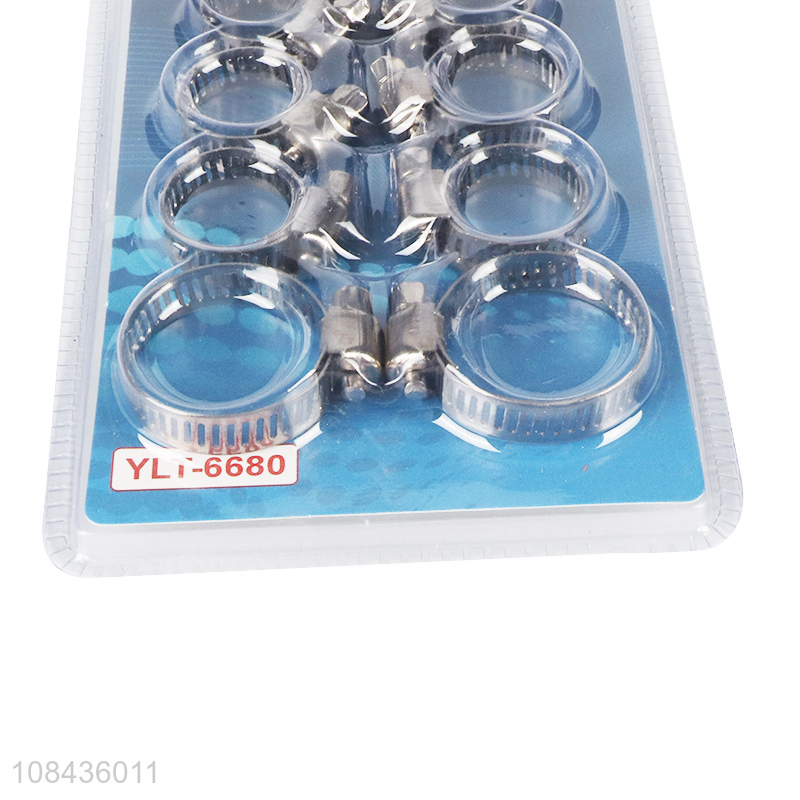 Factory wholesale throat hoop 12pcs clamp for water pipe