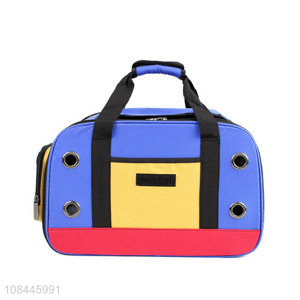 Latest design pets carrier bag outside backpack bag