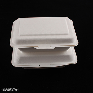Hot selling 600ml packaging box disposable <em>meal</em> box