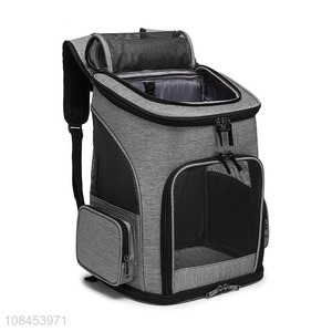 Online wholesale portable outdoor pets carrier bag backpack