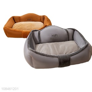 Wholesale winter warm machine washable pet beds dog house for large dogs