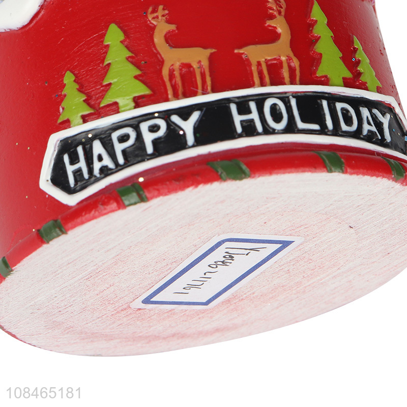 Hot product Christmas snow globe Christmas ornaments resin craft
