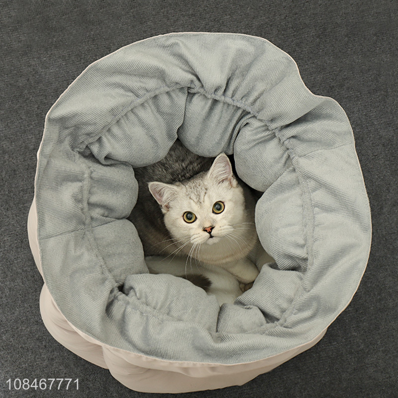 Good selling cute drawstring money bag cat nest