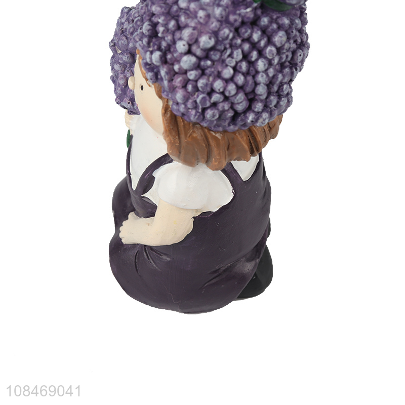 New products resin craft resin figurine for home and garden decoration